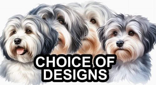 Havanese Self Adhesive Dog Sticker