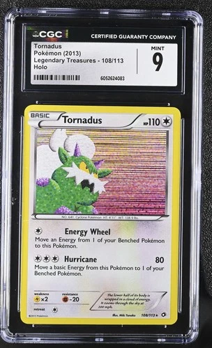 2013 Legendary Treasures #108/113 Tornadus CGC 9