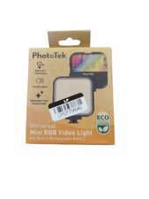 PhotoTeK Universal RGB Portable Rechargeable Video Light