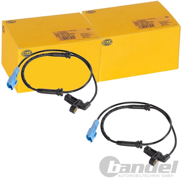 2X Hella ABS-SENSOREN Vorne Passend FÜR Peugeot 206 206+ Links+Rechts | 6PU 012-image