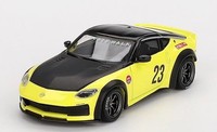 Tsm Mini Gt MGT00826-R 1/64 Nissan Z Lb Nation Works Ikazuchi Gelb Modell Rhd