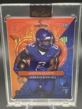 2024 Wild Card 5 Card Draw ASHTON JEANTY 1/1 Ace Of Hears Color Match 💎