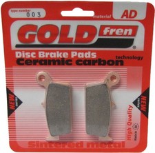 Brake Disc Pads Rear For Honda XR 400 RT 1996