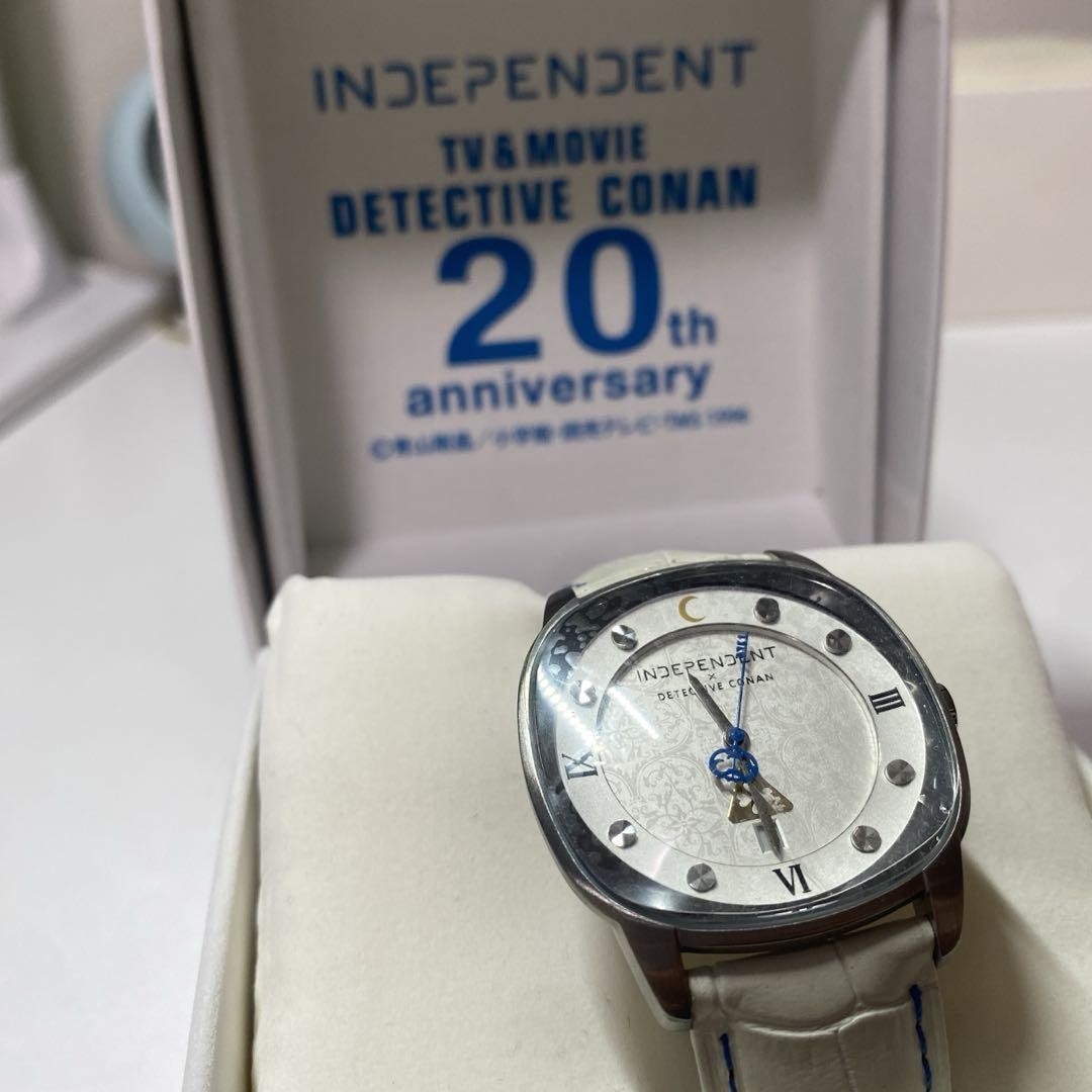 Case Closed 20th x INDEPENDENT Kaitou Kid Model Wristwatch