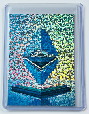 Lego Ethereum Limited Artist Signed ''Brick Blockchain'' Refractor Card 1/1