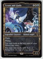 Errant and Giada (Showcase) March of the Machine 306 R NM MTG