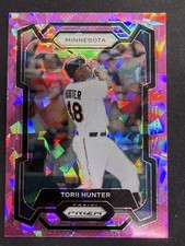 2024 Panini Prizm - Torii Hunter #28 Pink Ice Prizm