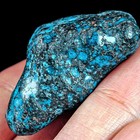 72.6Ct Smoky Blue Turquoise Associated Mineral Polished Nugget Specimen UPKX315 — photo 1