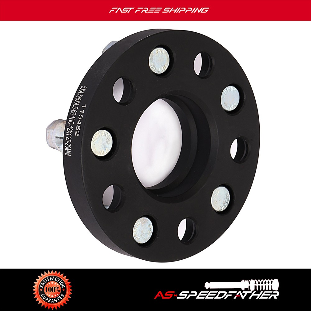 4Pcs 20mm 5x114.3 5x4.5 Wheel Spacers For Nissan Sentra 07-15 For