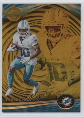 2023 Panini Illusions Gold /25 Tyreek Hill #70 1gx0
