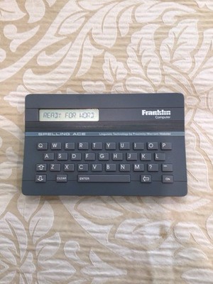 Franklin Vintage Computer Spelling Ace Proximity/Merriam-Webster