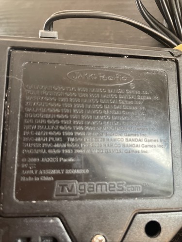 Jakks Pacific Bandai Namco 2009 Pac-Man 12-in-1 Plug N Play TV Game TESTED WORKS - Picture 4 of 5