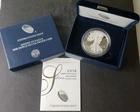 2018-W Proof $1 American Silver Eagle Box, OGP, & COA