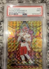 2024 Panini Mosaic - Patrick Mahomes II #106 Reactive Yellow Mosaic Prizm