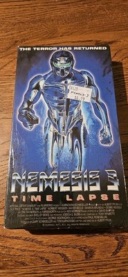 Nemesis 3: Time Lapse VHS Tape 1996 Factory Sealed 