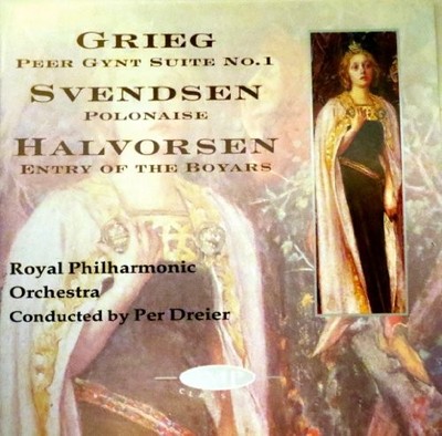 Grieg: Peer Gynt Suite No. 1, Svendsen: Polonaise, Halvorsen: Entr... -  CD 90VG