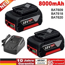 Batería 18V 8.0Ah/6.5Ah para Bosch Professional GBA GSR GSB BAT618 BAT609 BAT620 DHL
