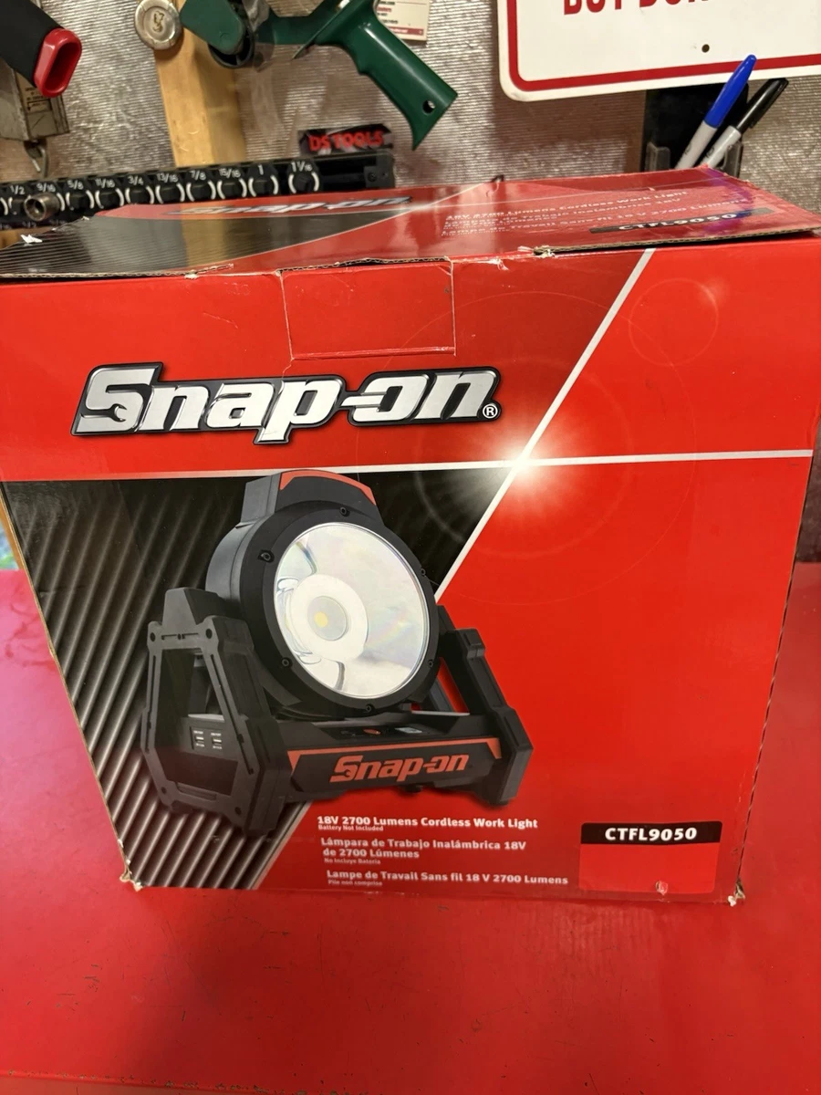 Snap-on 18V 2700ルーメン ワークライト Snap-on Flashlight for sale | eBay