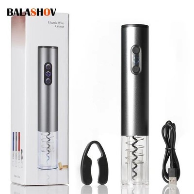 Electric Wine & Beer Bottle Opener Automatic Corkscrew Kitchen Tool