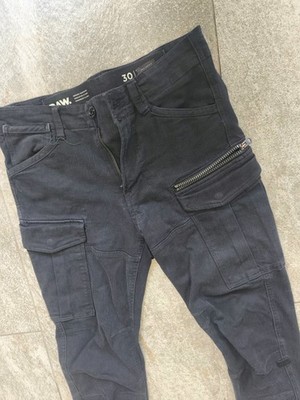 G Star Raw Cargo Hose Jeans Schwarz Größe 30 Länge 32 Neu Und Ungetragen