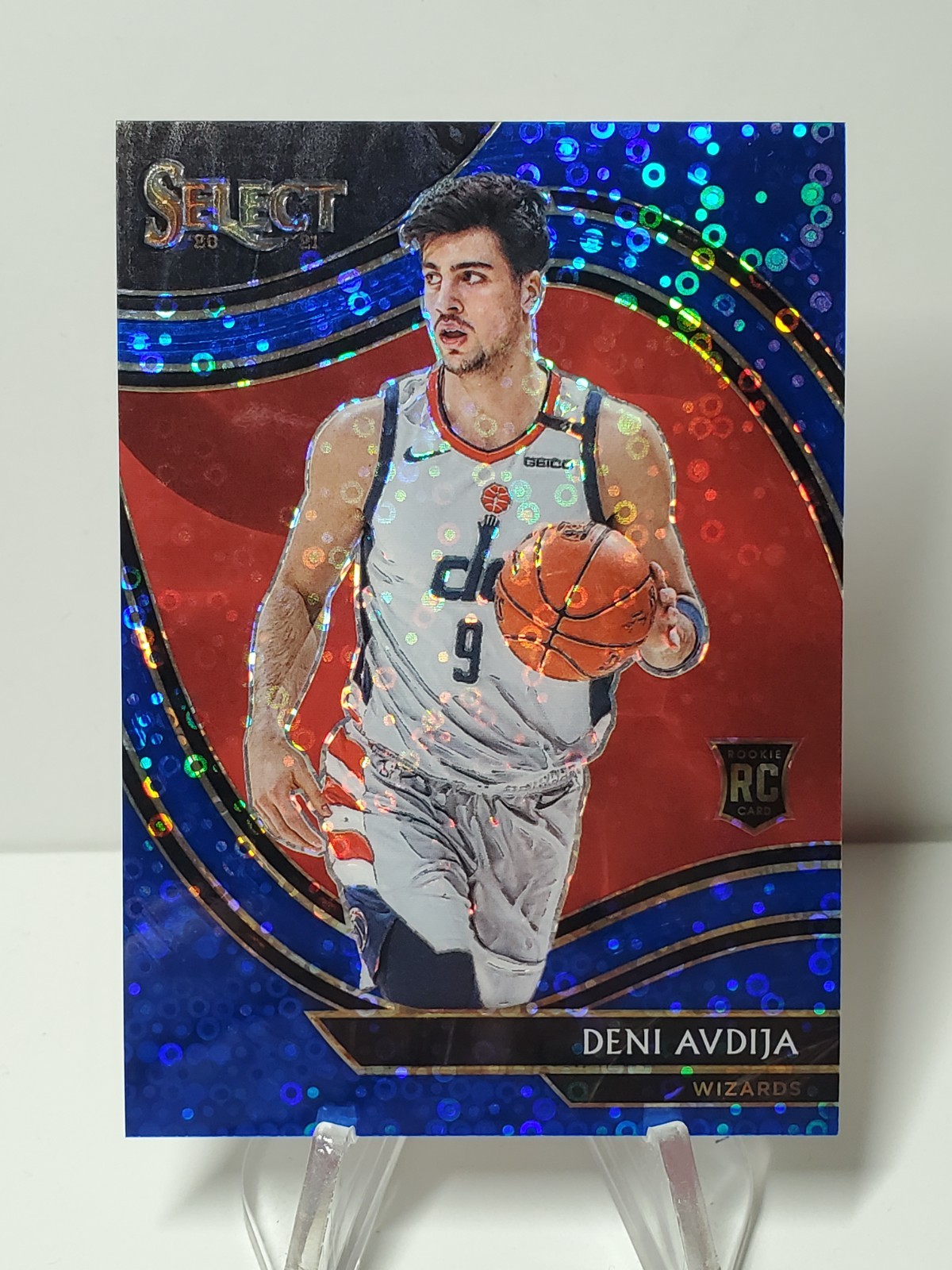 🔥2020-21 Select "DENI AVDIJA" /25 BLUE FAST BREAK DISCO COURTSIDE #292 Rookie🔥