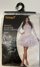 NEW Spirit Halloween White Starter Tutu Dress
