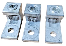 (Lot of 3) CMC AB-350 / AB 350 Mechanical Lug 350MCM-6, CU9AL