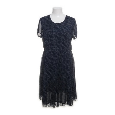 Viveca N, Kleid, Größe: 42, Blau/Weiß, Polyester, Gepunktet, Damen #vEx