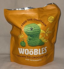 The Woobles Fred the Dinosaur T-Rex Crochet Kit NEW