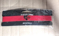 Harley Quinn Bioworld Choker Cosplay Red Black Costume DC Comics Rare Necklace
