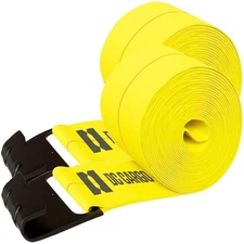 DC Cargo Mall Truck Straps, 4 inch X 30' Straps for Flatbed Trailer Heavy Dut...