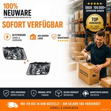 Scheinwerfer Set passend für VW Bora 1J2 10/98-05/05 DE- + Leuchtmit. lin. rech.