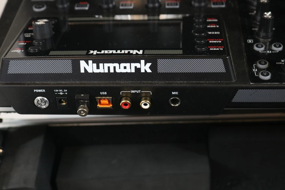 Numark NVII NV2 4-Deck Serato DJ Controller Quad Decks Serato W/ Magma Case READ - Image 3 of 4