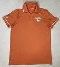 Lacoste Sport Miami Open Tennis Polo Shirt Men Size 3 Small Orange