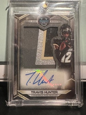   FIRE SALE   price drop $100 on 1/6 Travis Hunter patch auto /49