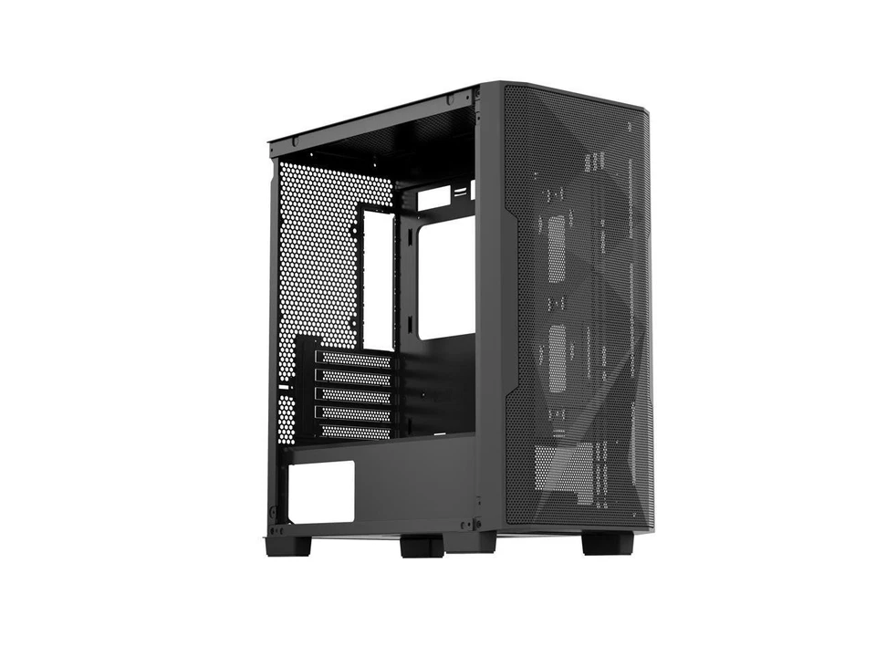 Rosewill FBM-X6 Black Micro ATX Mid Tower Case - Tempered Glass Side Panel, High - Image 4 of 4