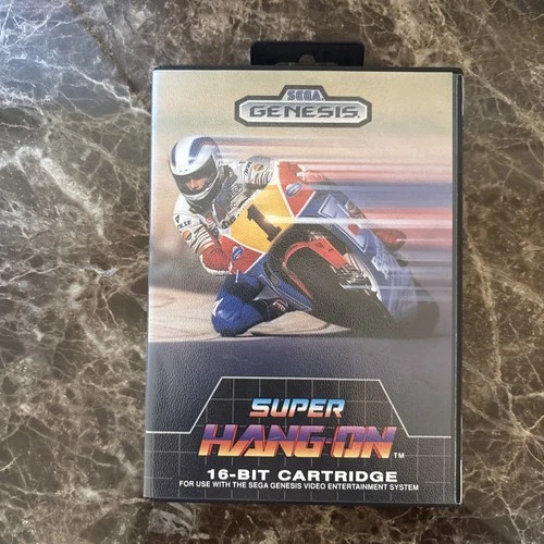 VINTAGE SEGA GENESIS SUPER HANG ON CIB-TESTED IN  EXCELLENT CONDITION!