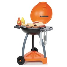 Sizzle and Serve Toy Grill Set with Pretend Food and Condiments for Kids