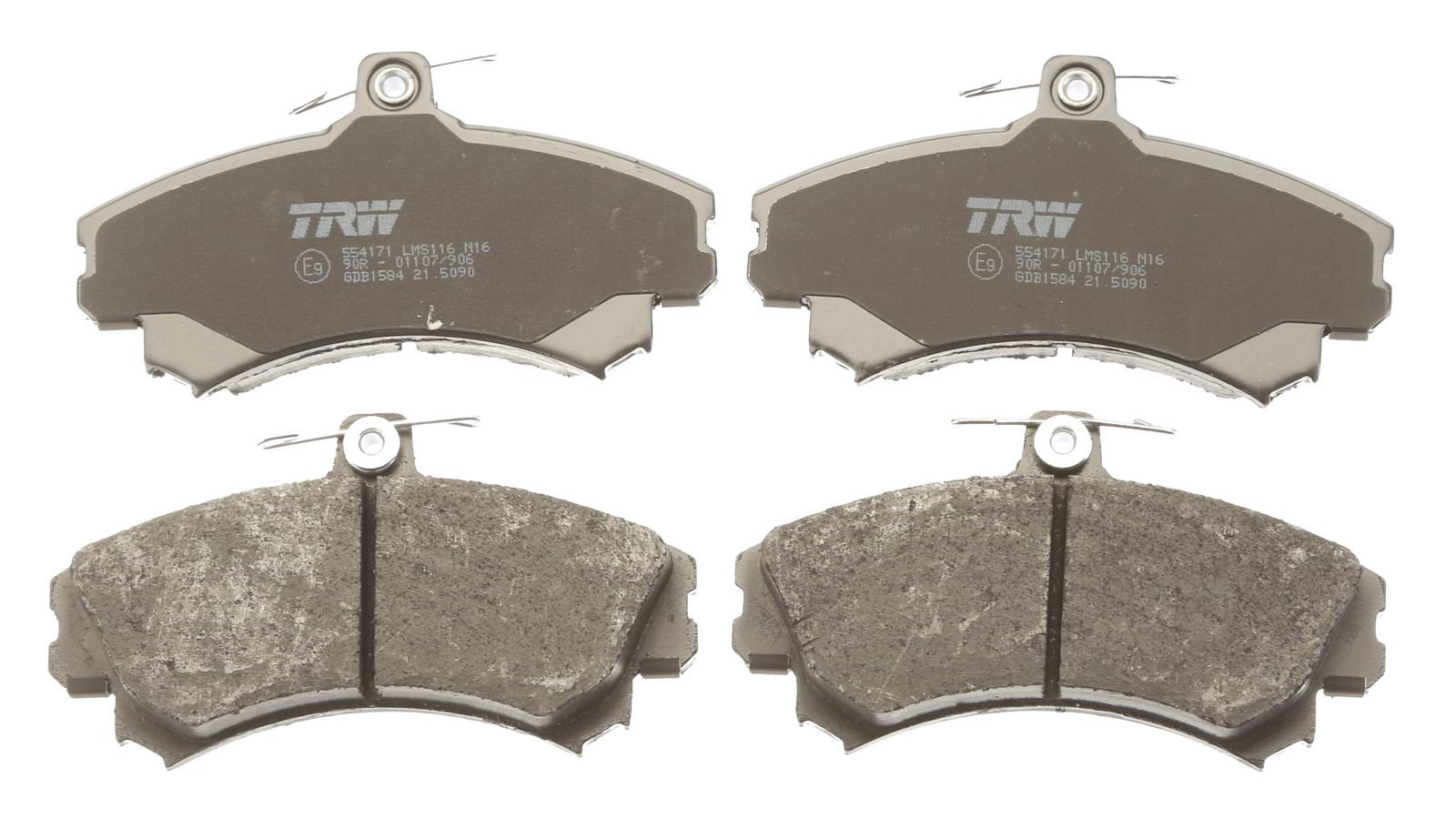 Fits TRW GDB1584 HAM PADS. FRONT SILS.1.8  ⭐UK Stock⭐