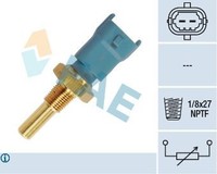 Sensor KÜHlmitteltemperatur FAE 33690 FÜR Opel Temperaturgeber KÜHlmittelsensor