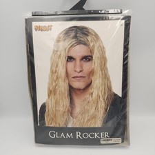 Spirit Halloween Glam Rocker Wig Long Blond Adult
