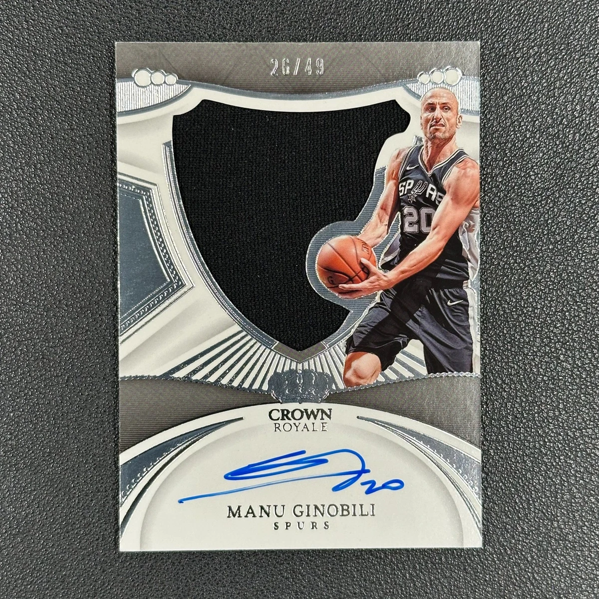 Manu Ginobili Basketball Autographed Sports Trading Cards