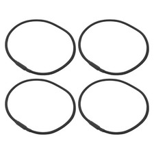 4 Pcs Microphone Shock Mount Replacement Rings Rubber Elastic Bands Accessories