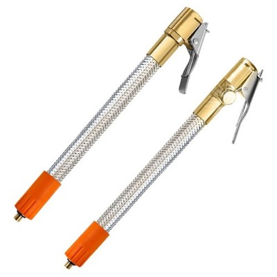 Tire Inflator Hose Inflatable Car Adapter Twist Tyre Air Pump Extension Tube