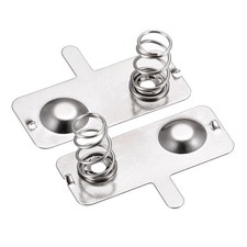 20 x Battery Spring Plate AA Battery Contact Nickel Plate 28mmx12mm for Craft