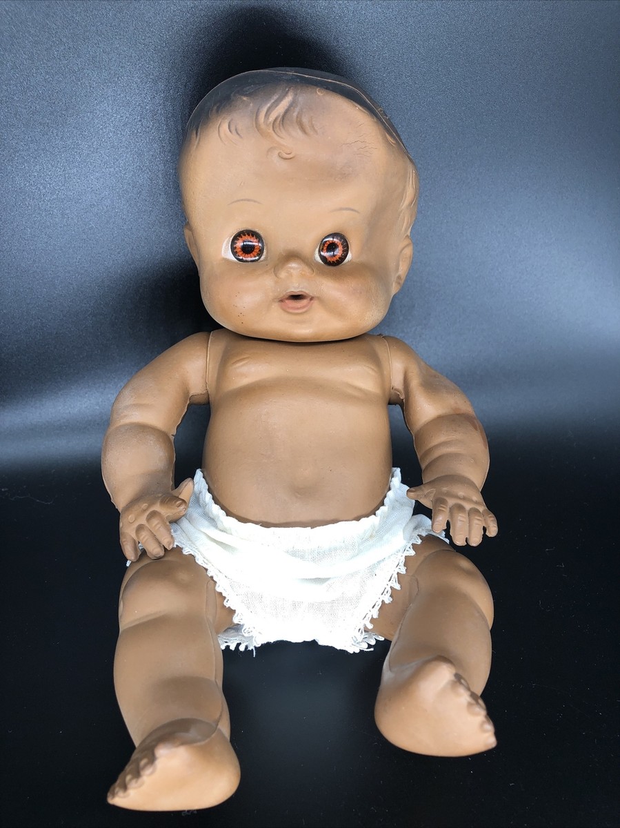 レトロ　ラバードール SUN BABE 赤ちゃん人形 ビンテージ 1950's Vintage Sunbabe So-Wee By Ruth Newton 10” Black Baby