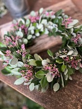 Kranz 💗 Deko Kranz natur Floristik türkranz tischkranz