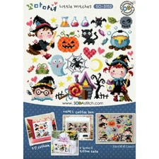 Soda Cross Stitch Chart SO-3152 Little Witches