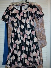 Maison Jules Black Tulip Dress Size XS