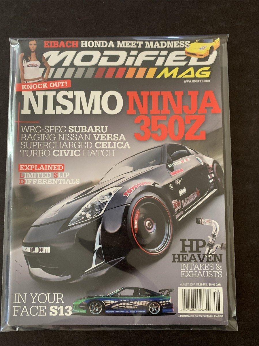 MODIFIED Magazine • AUG 2007 • LIKE NEW • Tuning Drifting GTR WRX